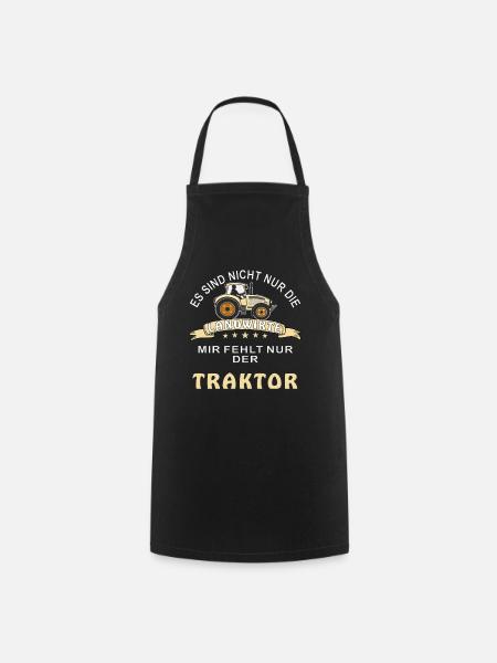 TRAKTOR LANDWIRT - Kochschürze - Schwarz