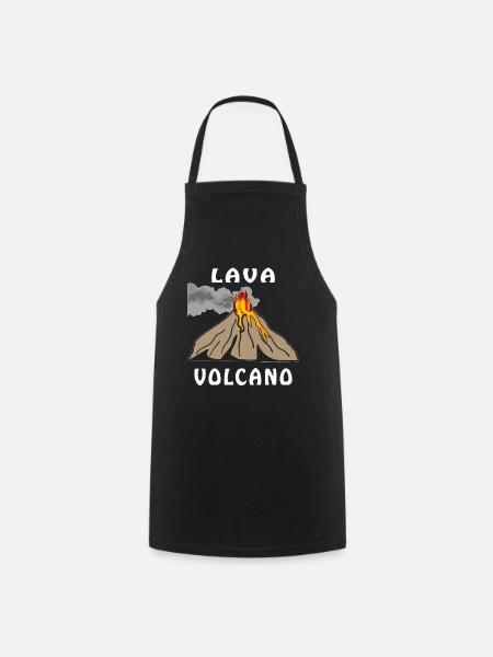 LAVA VOLCANO - Kochschürze - Schwarz