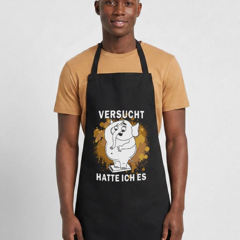 J’AVAIS ESSAYÉ DE PERDRE DU POIDS Tablier de cuisine