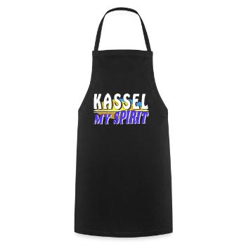 KASSEL MON - Tablier de cuisine - noir - Devant - AI Model Male 185 dark (185cm)