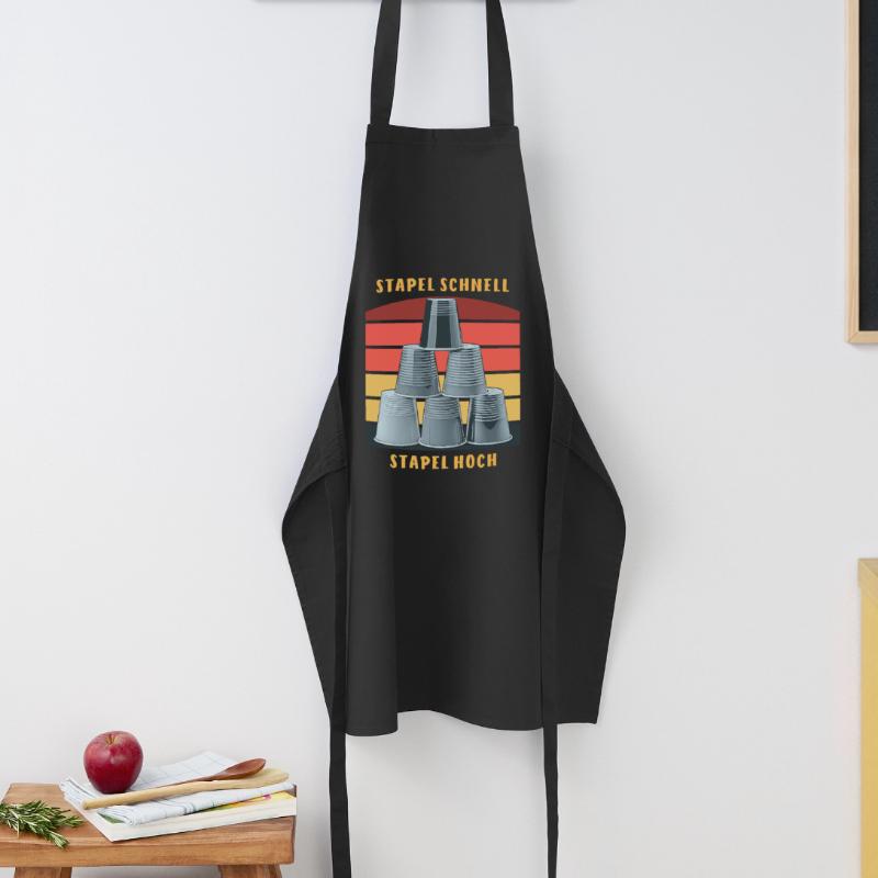 STACKING STACK FAST STACK UP Cooking Apron