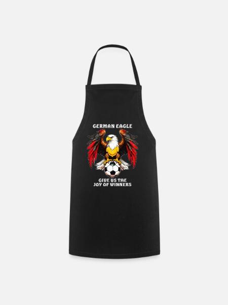 L’AIGLE ALLEMAND NOUS DONNE LA JOIE DES GAGNANTS - Tablier de cuisine - noir