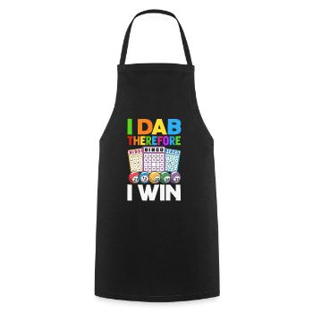 Funny Bingo Bingo Night Gift Bingo Player - Cooking Apron - black - Front - AI Model Male 185 dark (185cm)