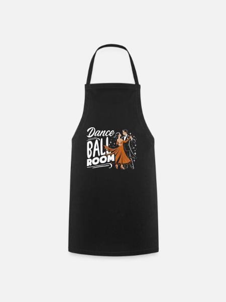 Dance Ballroom Ballroom Ballroom Gift - Cooking Apron - black