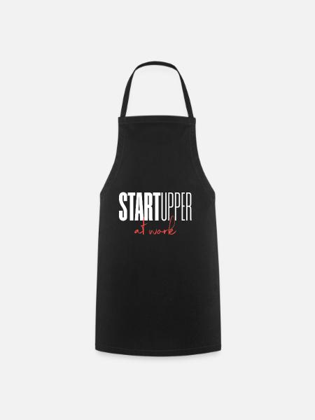 Startupper Startup at work - Kochschürze - Schwarz