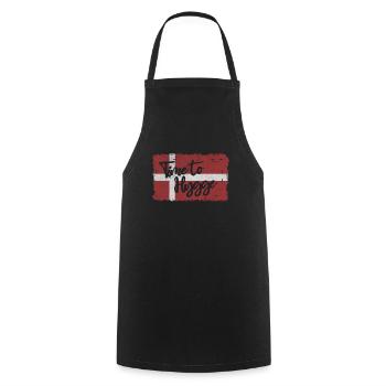 Time To Hygge Danish Serenity Sagesse - Tablier de cuisine - noir - Devant - AI Model Male 185 dark (185cm)
