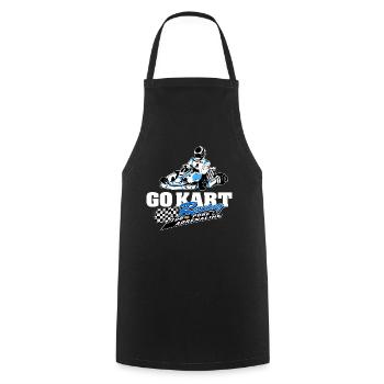 GoKart - Karting - Kart - Go Kart - Cooking Apron - black - Front - AI Model Male 185 dark (185cm)