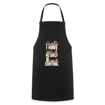 I Have No Shelf Control - Tablier de cuisine - noir - Devant - AI Model Male 185 dark (185cm)