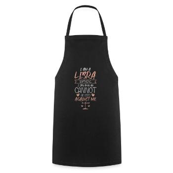 Horoscope September Stars - Cooking Apron - black - Front - AI Model Male 185 dark (185cm)