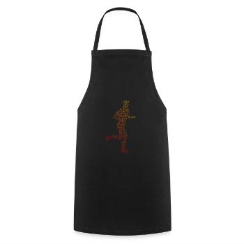 Course à pied Jogging Femmes Jogging Fitness - Tablier de cuisine - noir - Devant - AI Model Male 185 dark (185cm)
