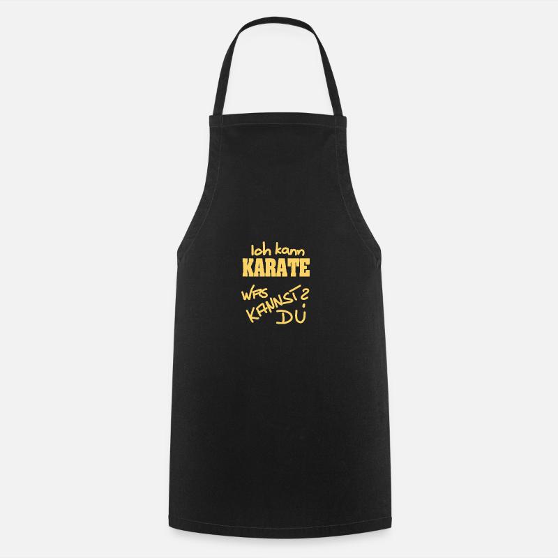 Karate - Kochschürze - Schwarz