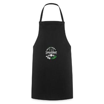 Relax I Have A Spreadsheet For That For - Cooking Apron - black - Front - AI Model Male 185 dark (185cm)