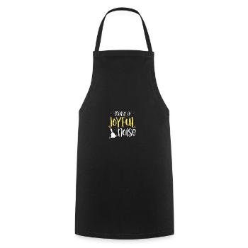 Make A Joyful Noise Handglocke Instrument Handbell - Cooking Apron - black - Front - AI Model Male 185 dark (185cm)