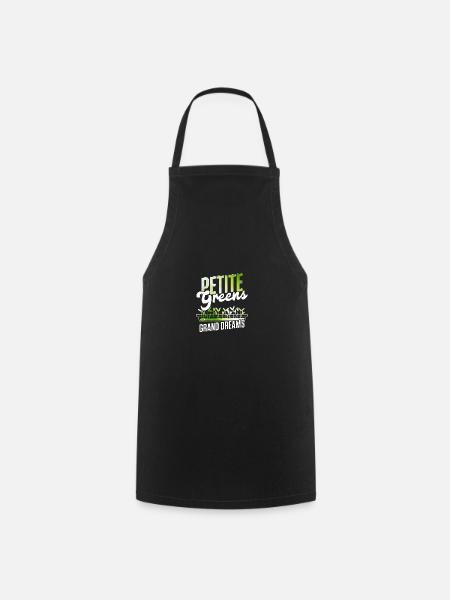 Petite Greens Grand Dreams Jardinage Micro-pousses - Tablier de cuisine - noir