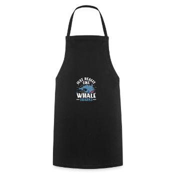 Just Really Like Whale Sharks Walhai für Taucher - Kochschürze - Schwarz - Vorne - AI Model Male 185 dark (185cm)