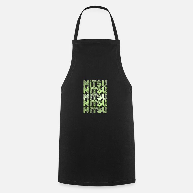 Mitsu as Mitsu - Cooking Apron - black