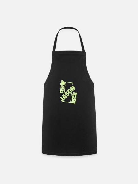 Geschenk für Jason - Kochschürze - Schwarz