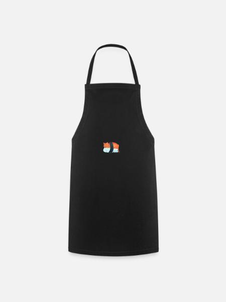 Sushi Cat - Cooking Apron - black
