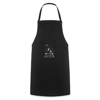 Orque Animal Épaulard Drôle de cadeau Épaulard - Tablier de cuisine - noir - Devant - AI Model Male 185 dark (185cm)