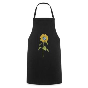 Sunflower - Cooking Apron - black - Front - AI Model Male 185 dark (185cm)