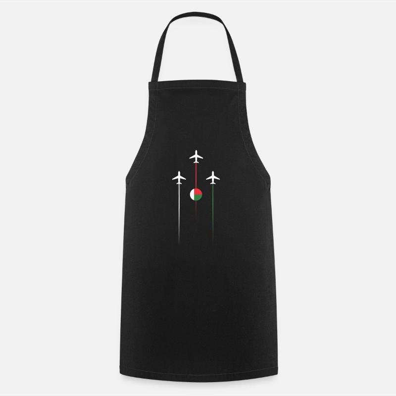 Madagascar Airlines - Cooking Apron - black