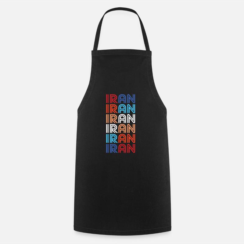 Iran - Cooking Apron - black