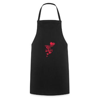 Vintage 2011 - Cooking Apron - black - Front - AI Model Male 185 dark (185cm)