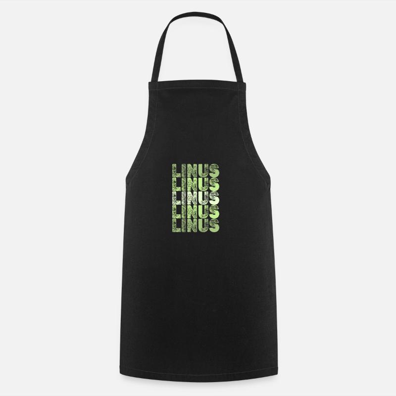 Linus - Tablier de cuisine - noir