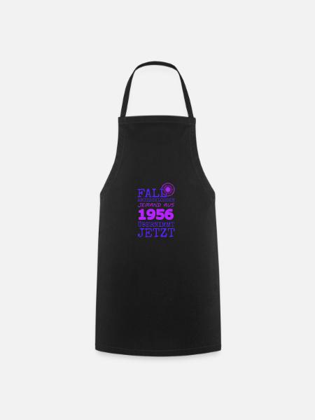 1956 1956 - Kochschürze - Schwarz
