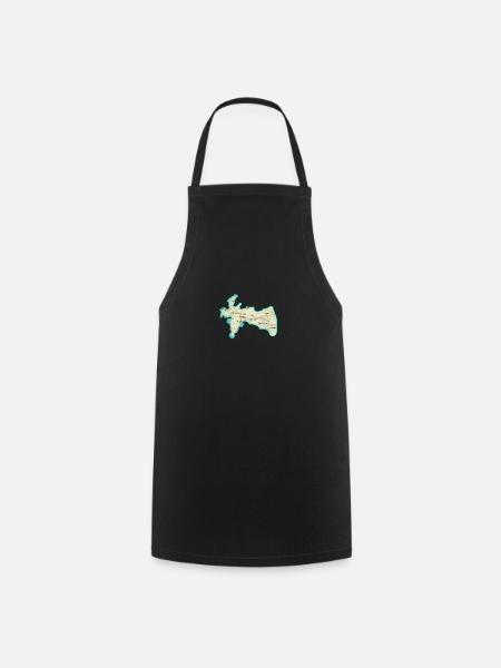 Presqu'ile de Crozon - Tablier de cuisine - noir