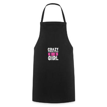 fitness - Cooking Apron - black - Front - AI Model Male 185 dark (185cm)