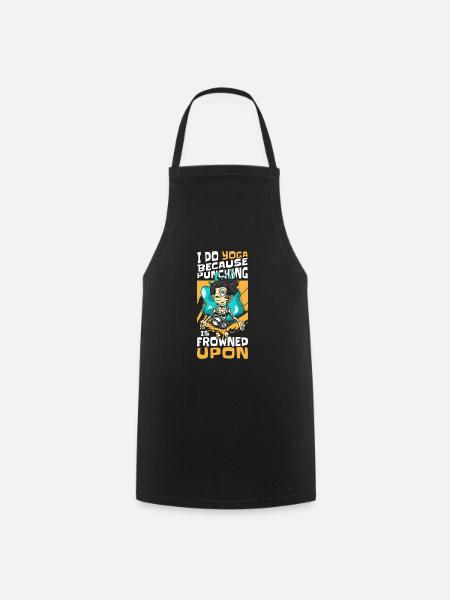 Comic Comics Comic Strips Nerd - Cooking Apron - black