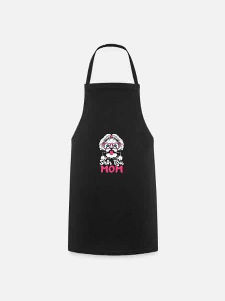 Shih Tzu - Kochschürze - Schwarz