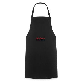 La meilleure chose que ma femme ait jamais trouvée sur Internet - Tablier de cuisine - noir - Devant - AI Model Male 185 dark (185cm)