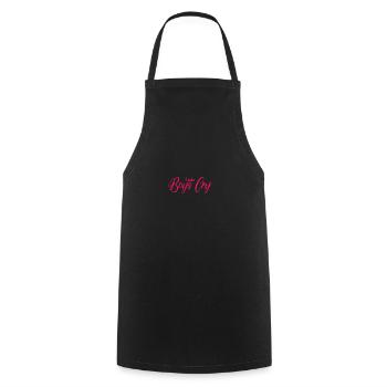 Feminist I Make Boys Cry Confidence - Kochschürze - Schwarz - Vorne - AI Model Male 185 dark (185cm)