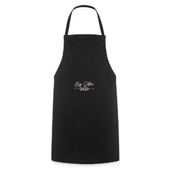 Big Sister 2023 Big Sis 23 - Cooking Apron - black - Front - AI Model Male 185 dark (185cm)