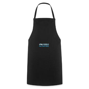 Grand frère Pas un enfant unique - Tablier de cuisine - noir - Devant - AI Model Male 185 dark (185cm)