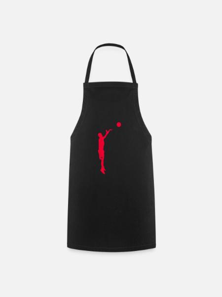 Basketball players - Cooking Apron - black