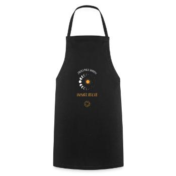 Zwillinge Haben Immer Recht - Kochschürze - Schwarz - Vorne - AI Model Male 185 dark (185cm)