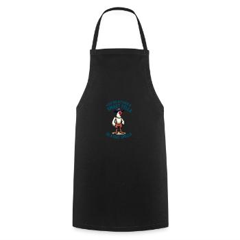 Vous êtes soit un gars intelligent, soit un pet qui sent bon - Tablier de cuisine - noir - Devant - AI Model Male 185 dark (185cm)