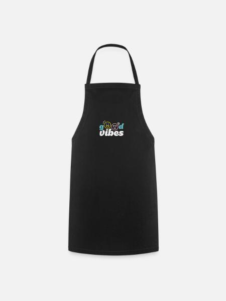 good_vibes - Tablier de cuisine - noir