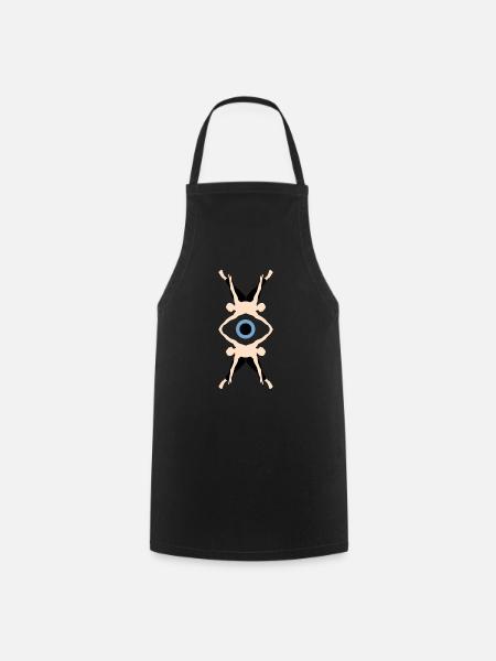 Eye - Cooking Apron - black