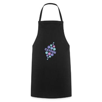 Pets Cayden - Cooking Apron - black - Front - AI Model Male 185 dark (185cm)