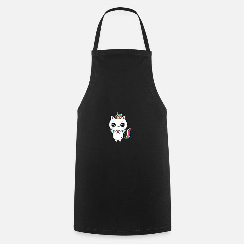 kitten - Cooking Apron - black