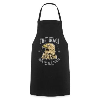 The Iraqi, der Iraker - tolles Irak T-Shirt - Kochschürze - Schwarz - Vorne - AI Model Male 185 dark (185cm)