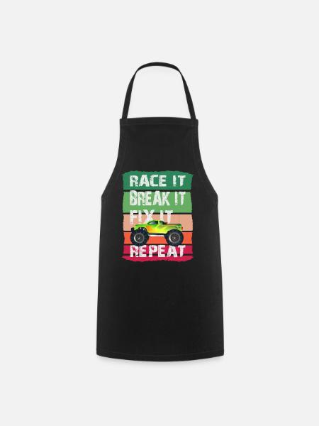 RC Model Car - Cooking Apron - black