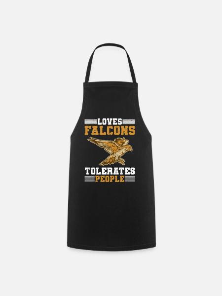 Falconry - Cooking Apron - black