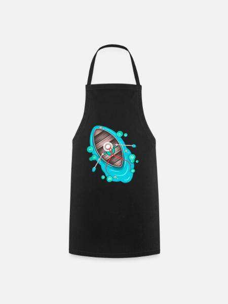Boat - Cooking Apron - black