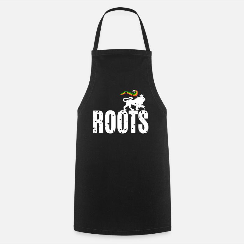 Roots Reggae - Tablier de cuisine - noir