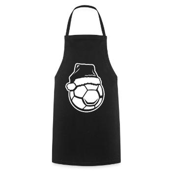 Handball Christmas - Cooking Apron - black - Front - AI Model Male 185 dark (185cm)